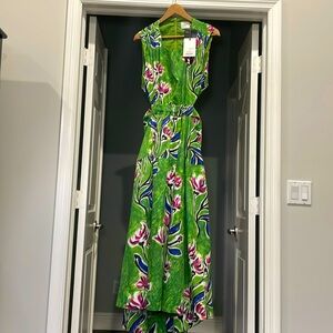 AJE Zorina tie-detail midi dress | Size AU 12/US 8 | NWT